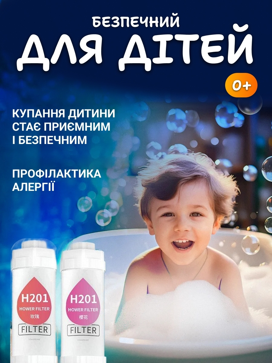 Ароматизований фільтр для душу