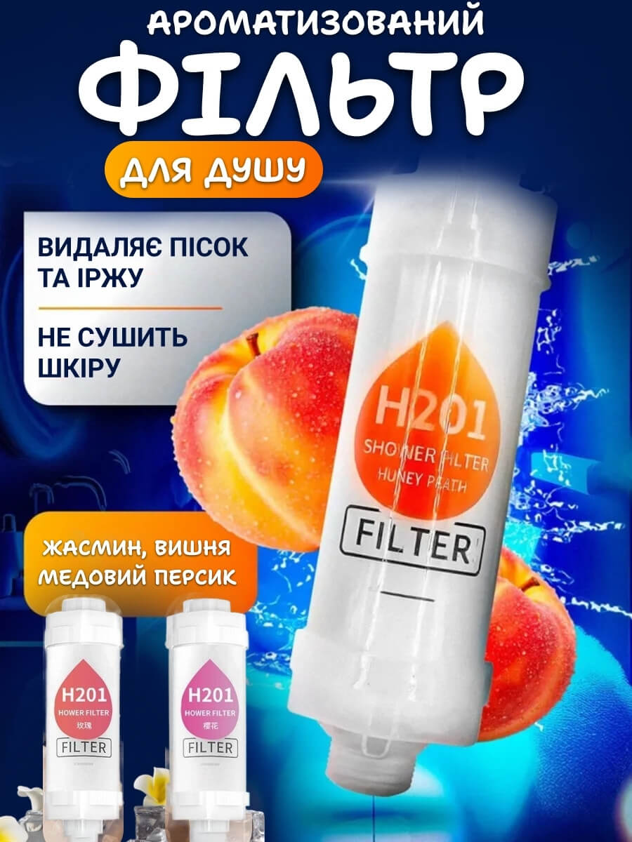Ароматизований фільтр для душу